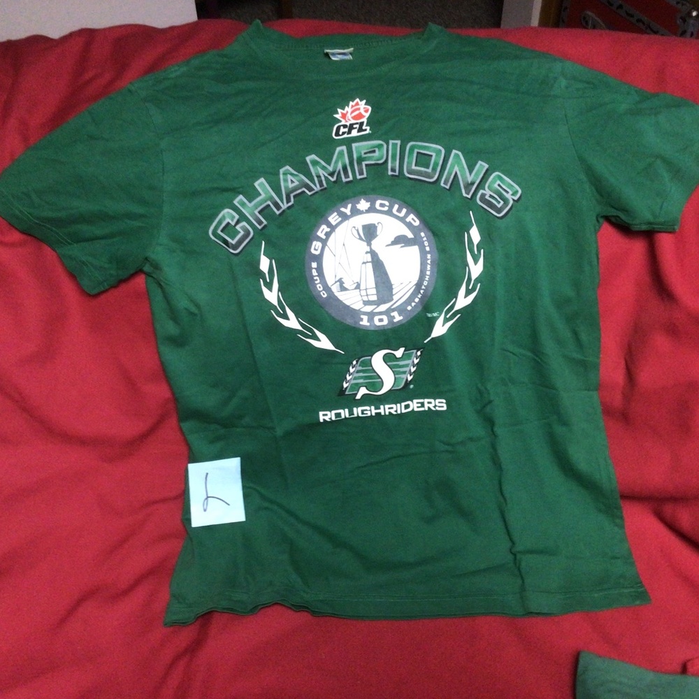 SASKATCHEWAN ROUGHRIDERS championship tshirt
